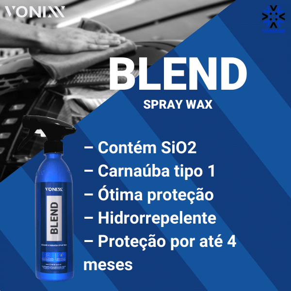 Blend Spray Cera De Carnaúba e Sílica 500ml