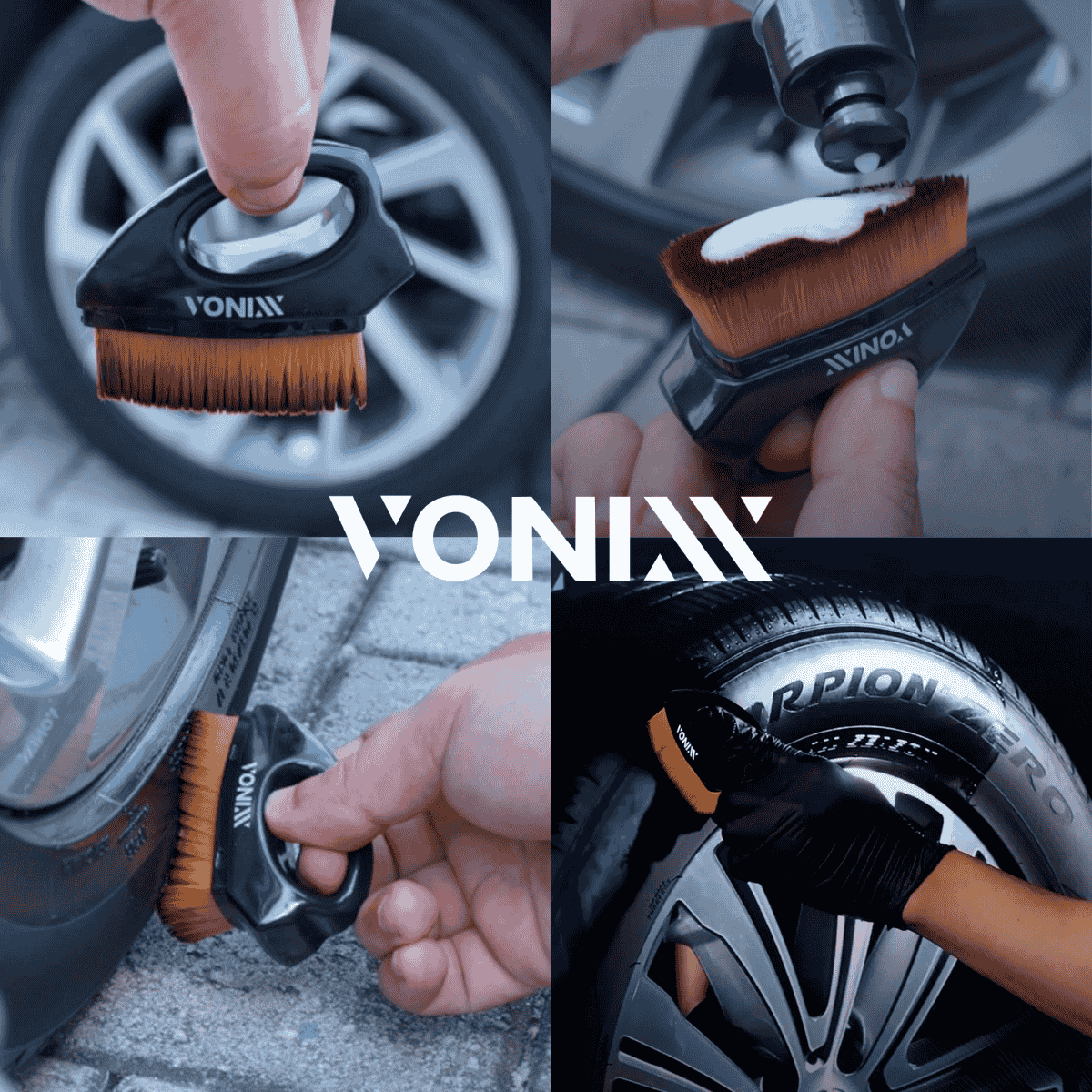 Kit Lavagem Completa Carro para Venda AutoEsporte Shampoo Cera Pretinho Restaurador Vitrificadores Escova Aplicadora