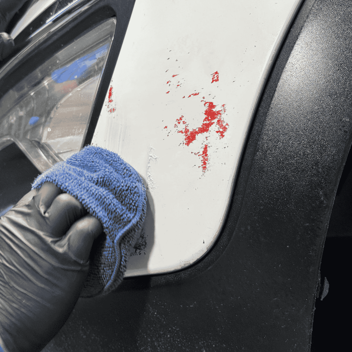Kit Tira Esbarrão de Carro Blend Strike Aplicador Encaixe Mão