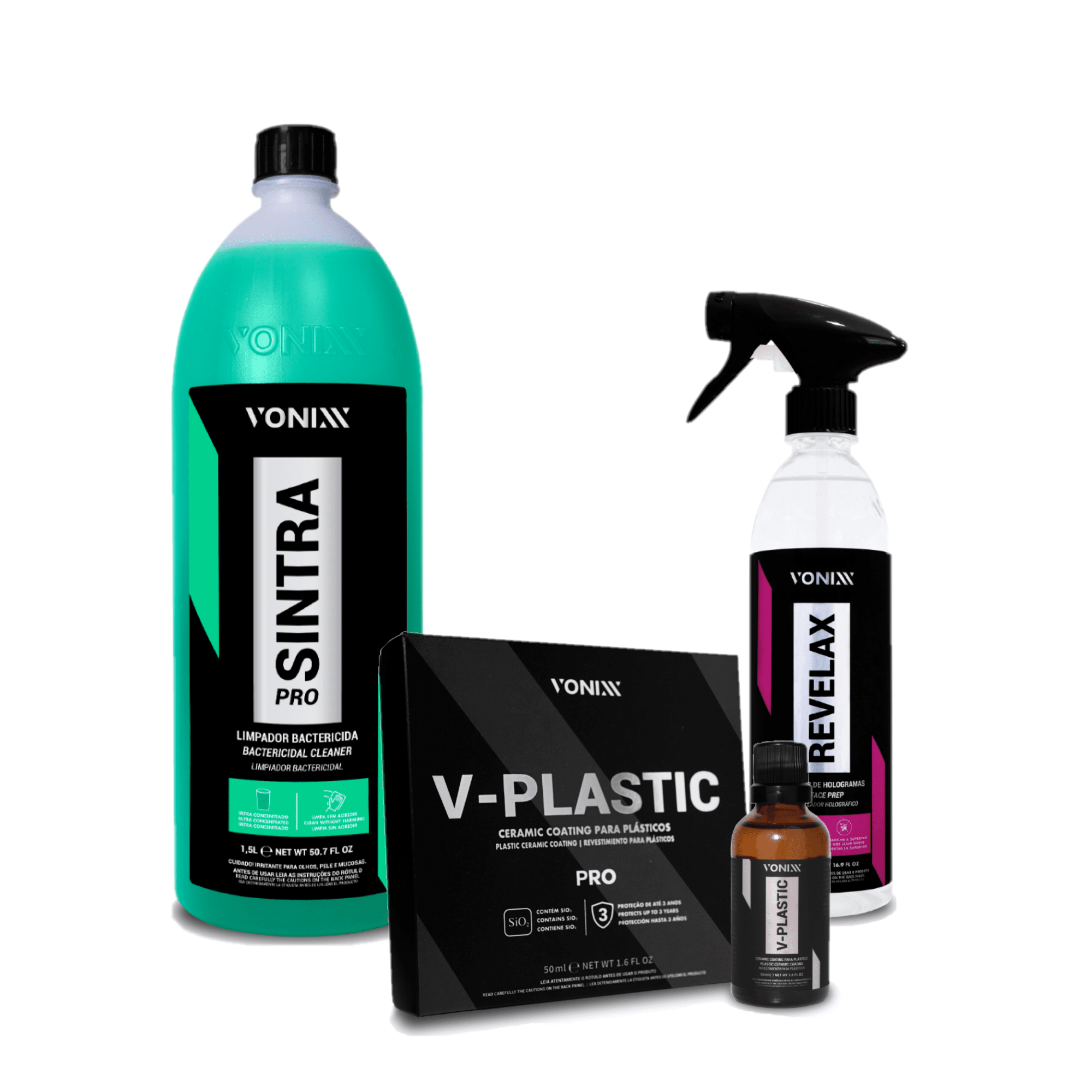 Kit Vitrificação de Plástico