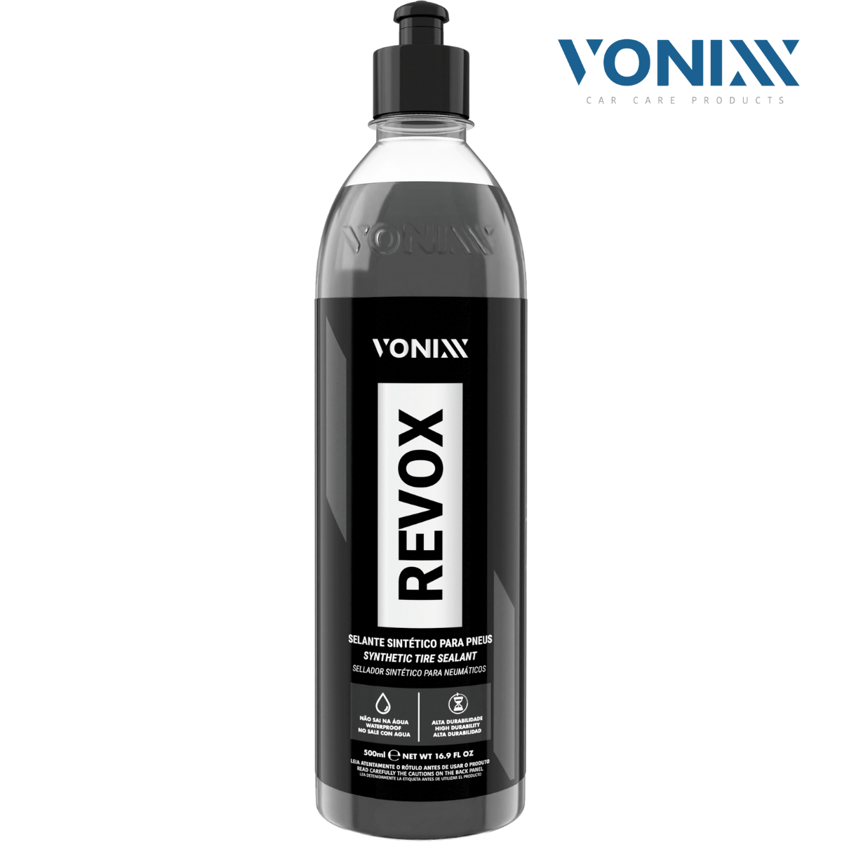 Revox Selante Para Pneus Pretinho 500ml